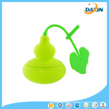 Hot Sale Eco-Friendly Food Grade Lovely Gourd Silicone Tea Infuser